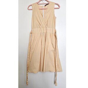 Comptoir Des Cotonniers Striped A-Line Sleeveless Dress, XS